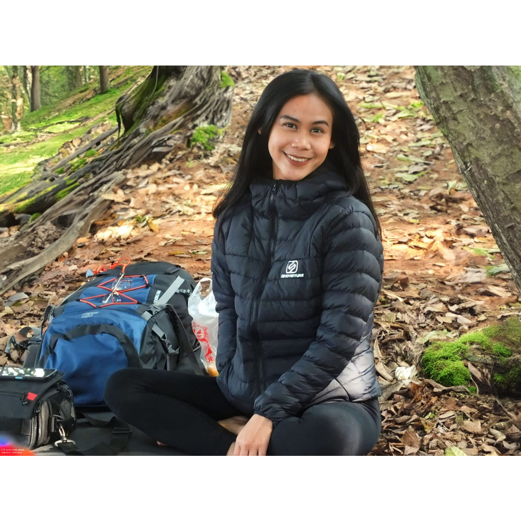 Jaket Gunung Puffer Inner Dacron Ds Adventure - jaket outdoor waterproof - jaket gelembung - jeket g