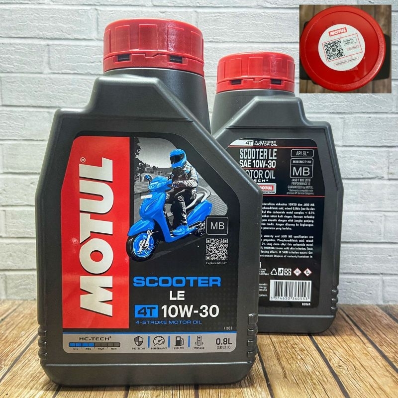 OLI MOTUL MATIC SCOOTER LE 10W 30 0.8 LITER / OLI MOTOR MATIC MOTUL 10W 30 800 ML