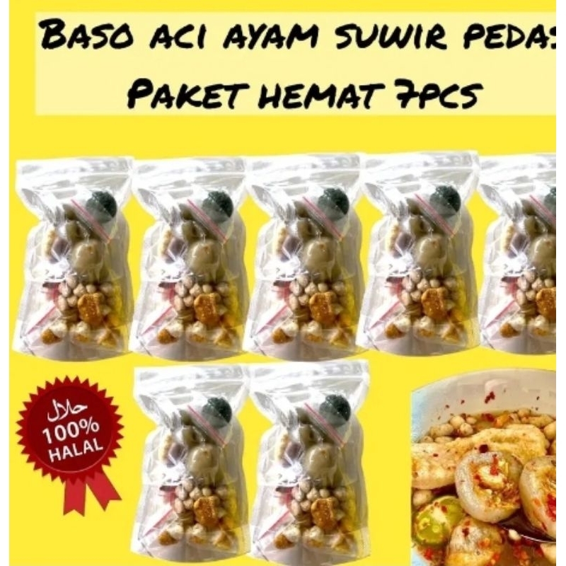 

baso Aci ayam suwir isi 7pcs