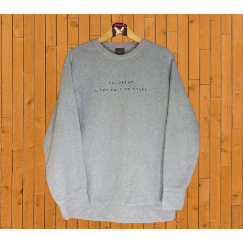 SWEATSHIRT SHERPA COLDPLAY X TOPTEN SECOND BRAND