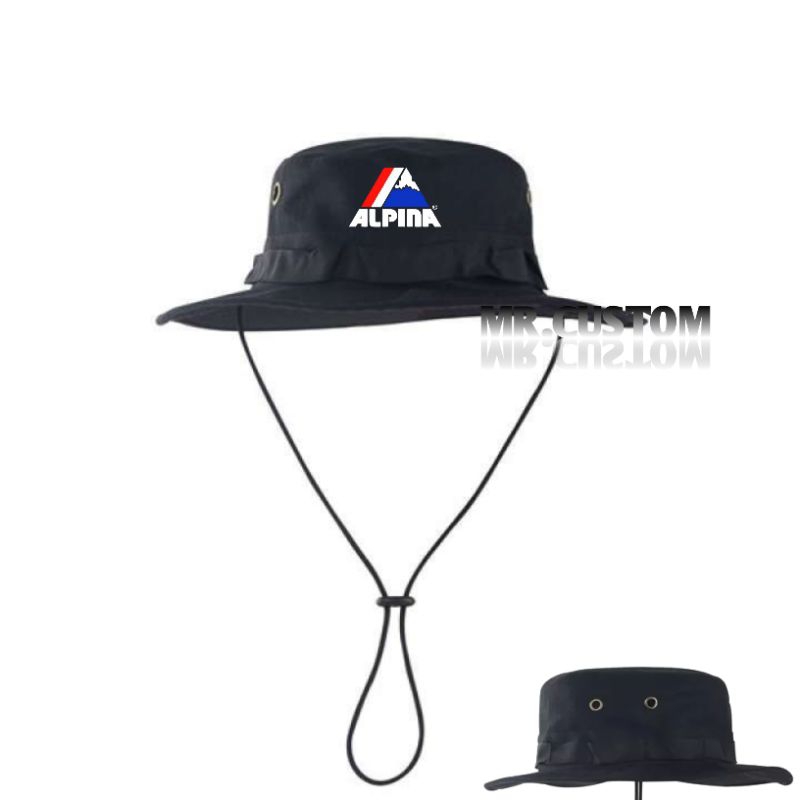Topi Gunung Outdoor Alpina / Topi Hiking/ Topi Rimba Pria Wanita Dewasa