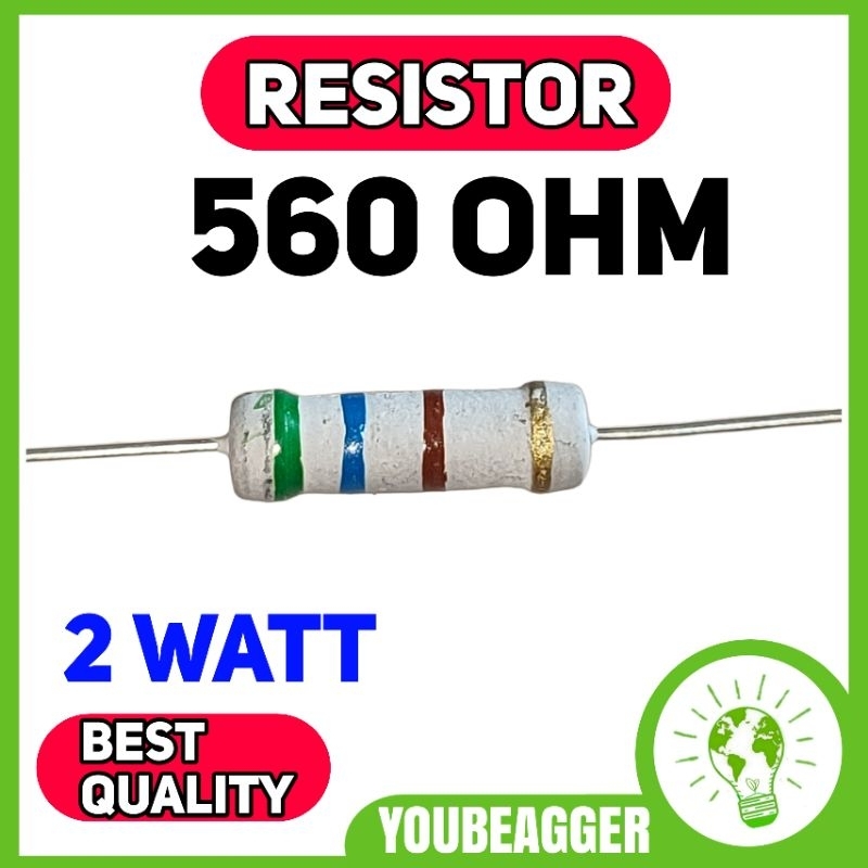 Resistor 560 ohm 2W