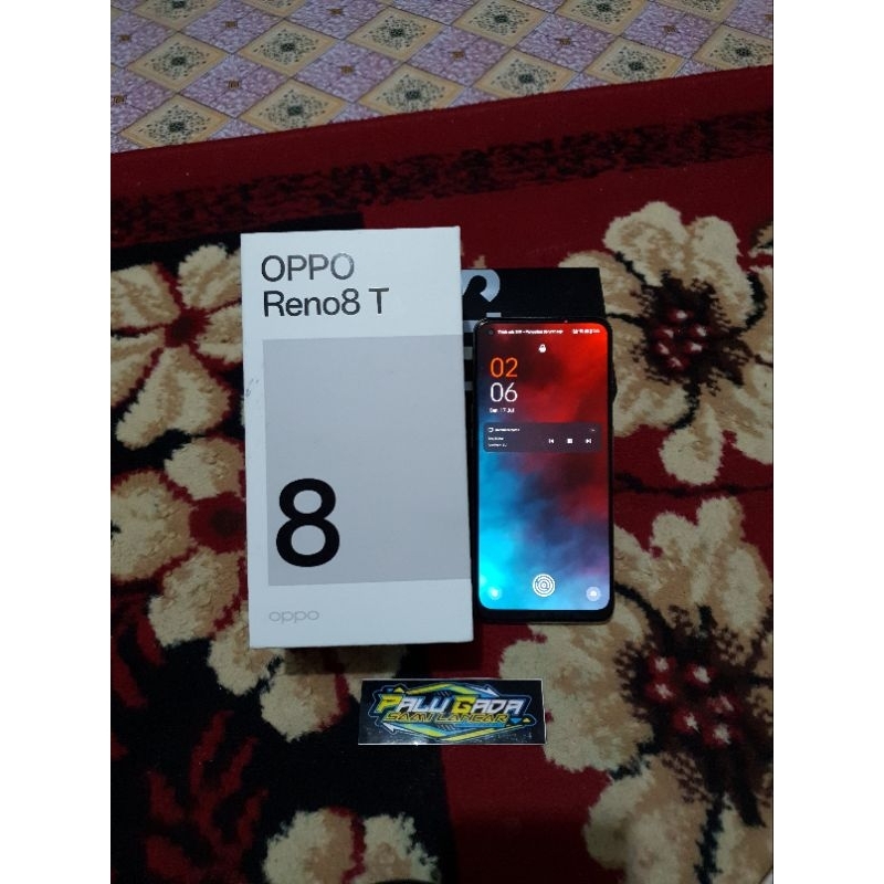 Oppo reno 8t second kualitas