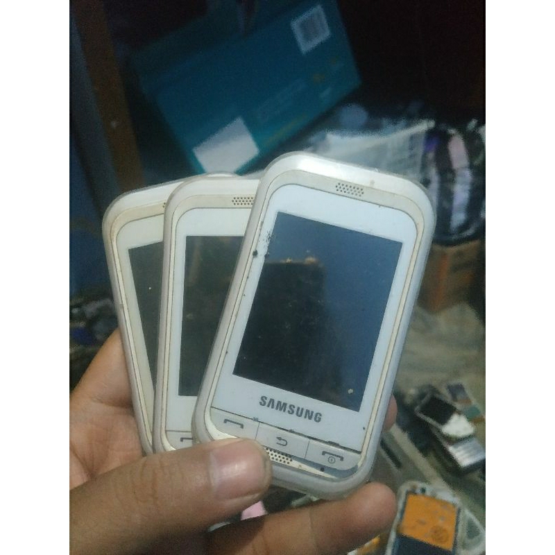 lcd plus touchsreen bekas samsung champ c3303