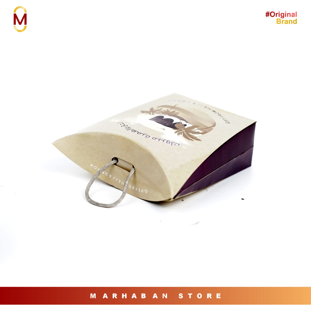 

Dus tali kemasan paper bag Oleh Oleh Haji dan Umroh
