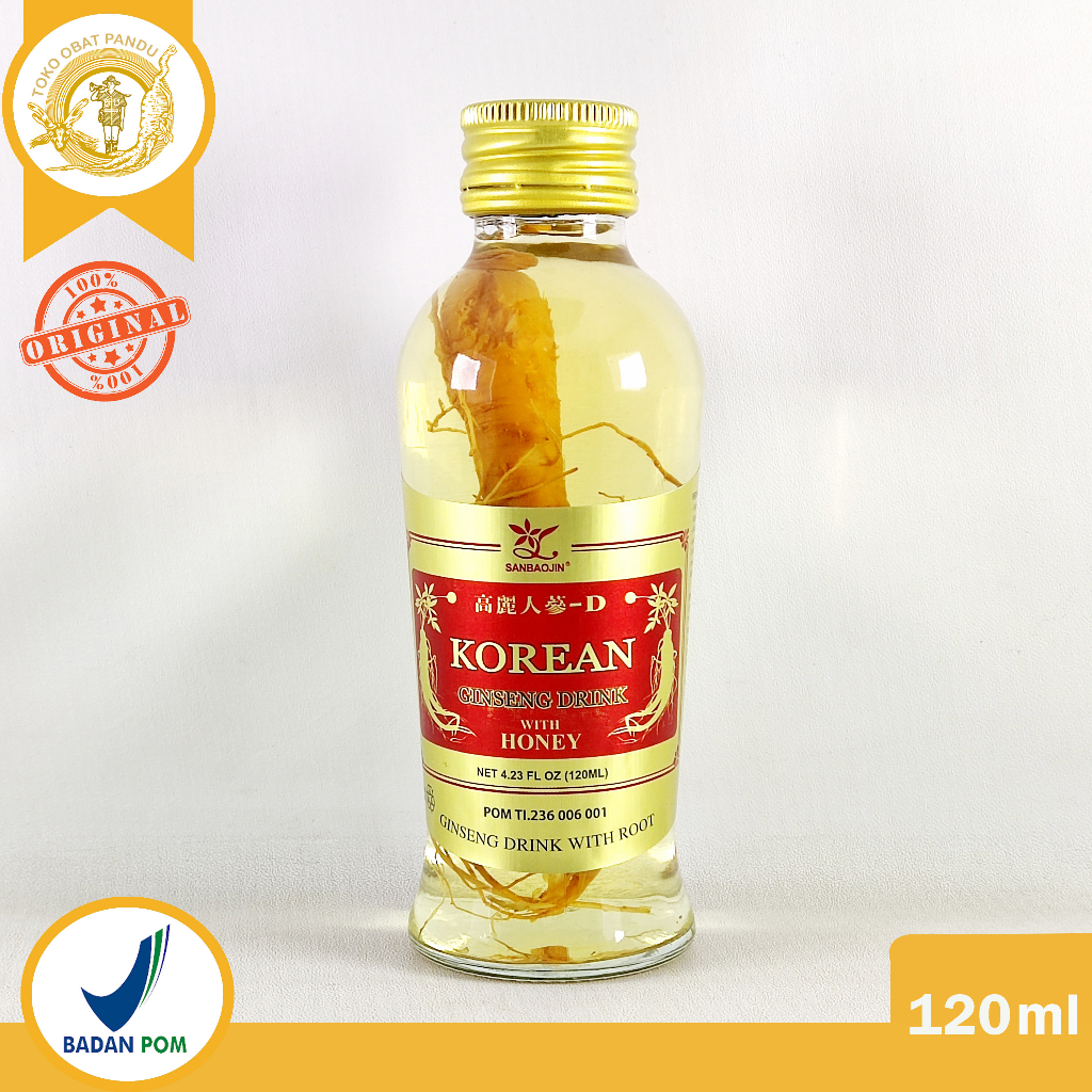 

KOREAN GINSENG DRINK WITH HONEY / GINSENG DRINK / MINUMAN GINSENG