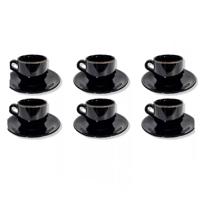 Cangkir Set Keramik Mewah +Tatakan/cangkir kopi aesthetic