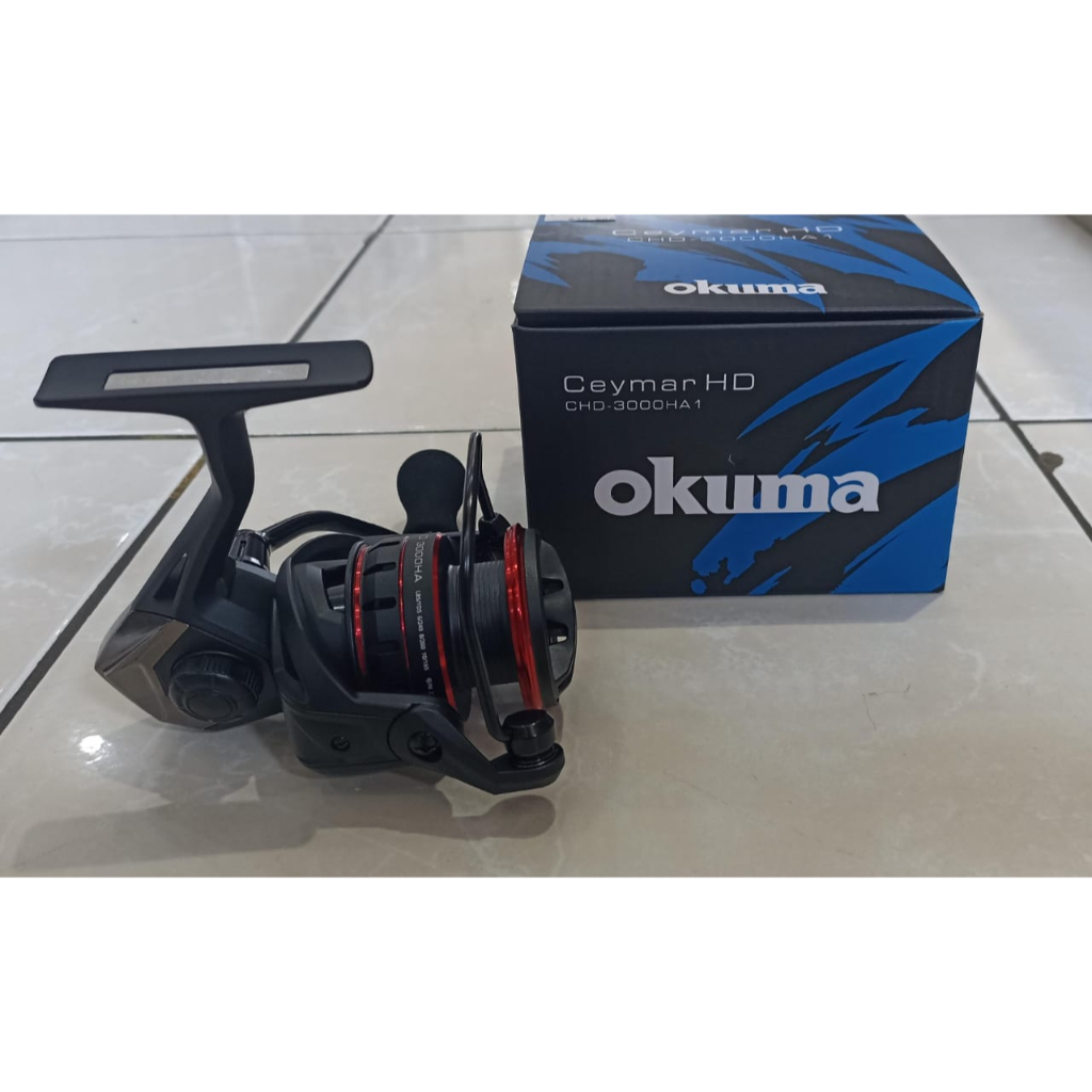 Reel Spinning MURAH Okuma Ceymar HD CHD 1000HA 2500HA 3000HA 4000XA C5000XA