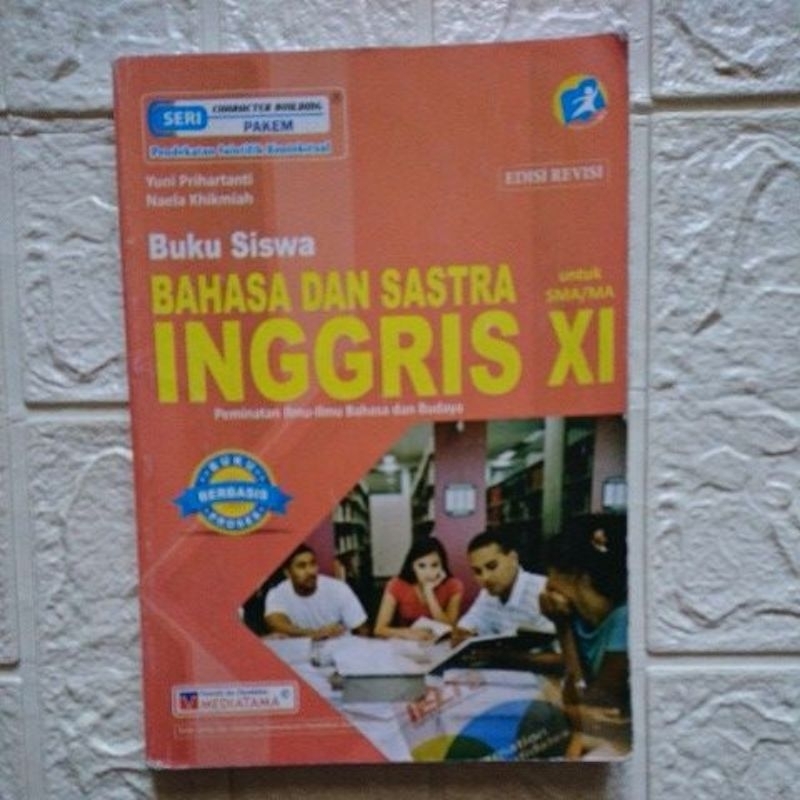 buku siswa bahasa dan sastra inggris sma/ma kelas 11 mediatama