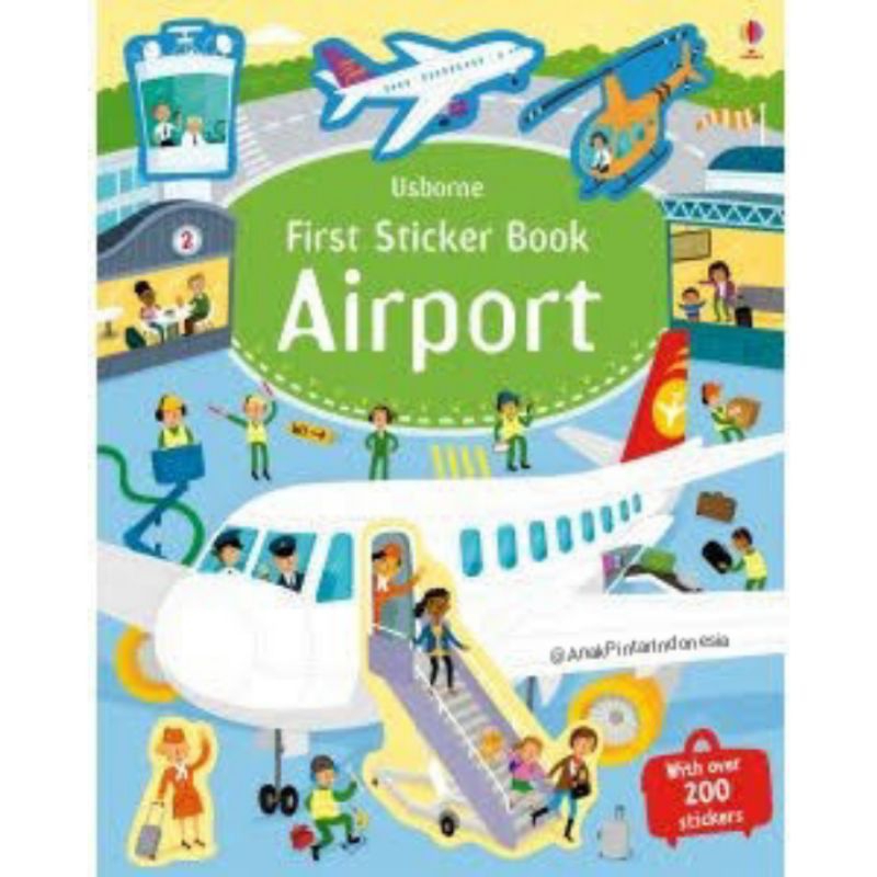 USBORNE FIRST STICKER BOOK AIRPORT ( A4-002 )