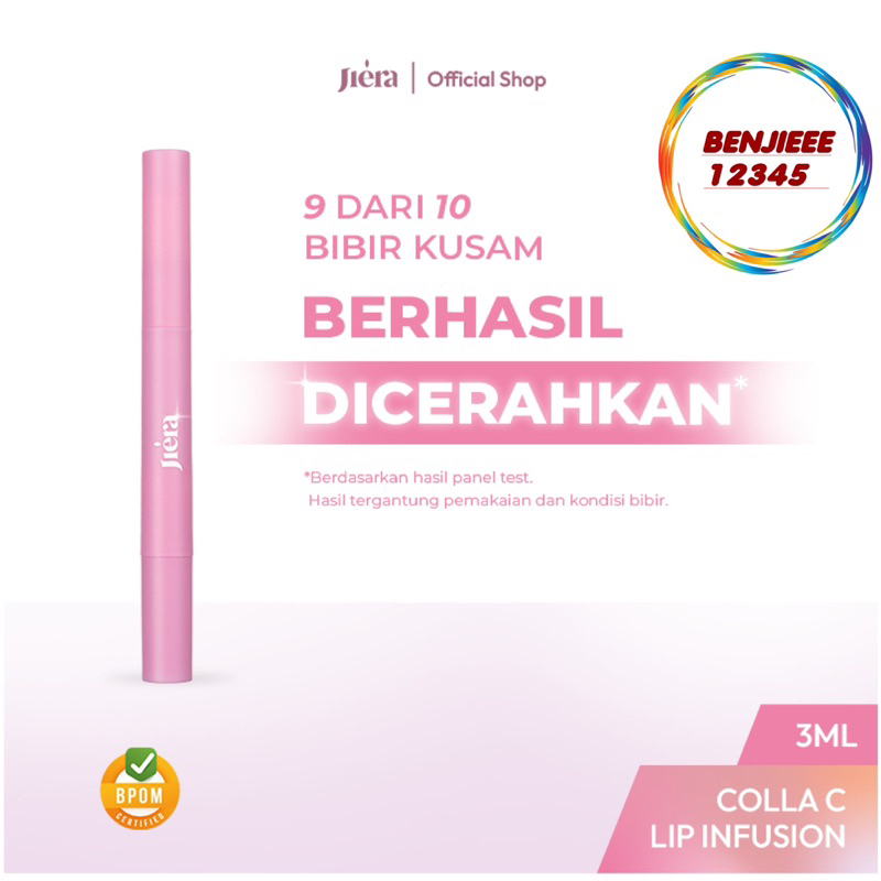JIERA Colla C Lip Infusion (Lip Essence) Next level Lip Care Lip Pen serum bibir pencerah