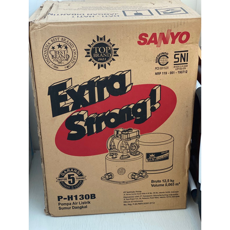 SANYO POMPA AIR LISTRIK (NEW)