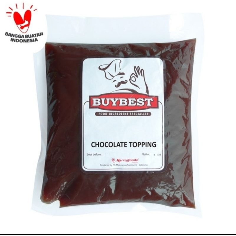 

chocolate toping BUYBEST - toping cokelat 1 kg