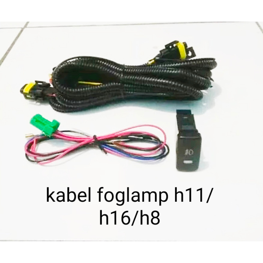kabel foglamp innova 2012 2013 2014 2015 soket H11 fog lamp inova