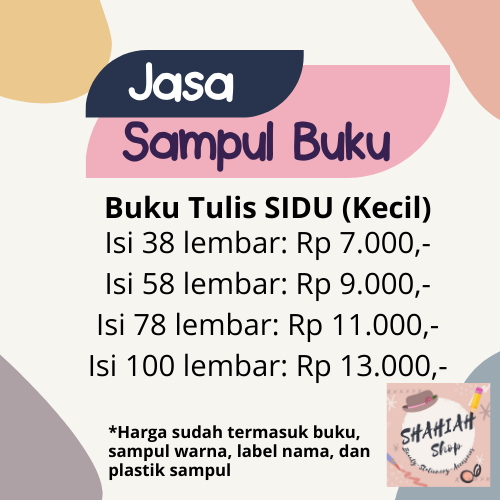

Jasa sampul buku tulis|BACA DESKRIPSI
