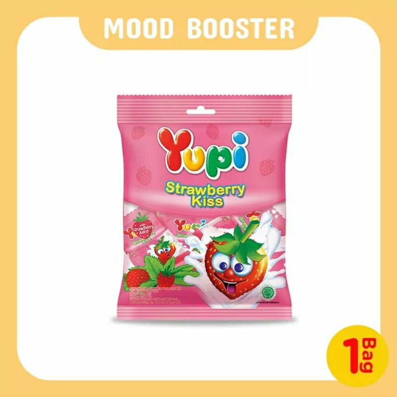 

Yupi Strawberry Kiss (120grm)