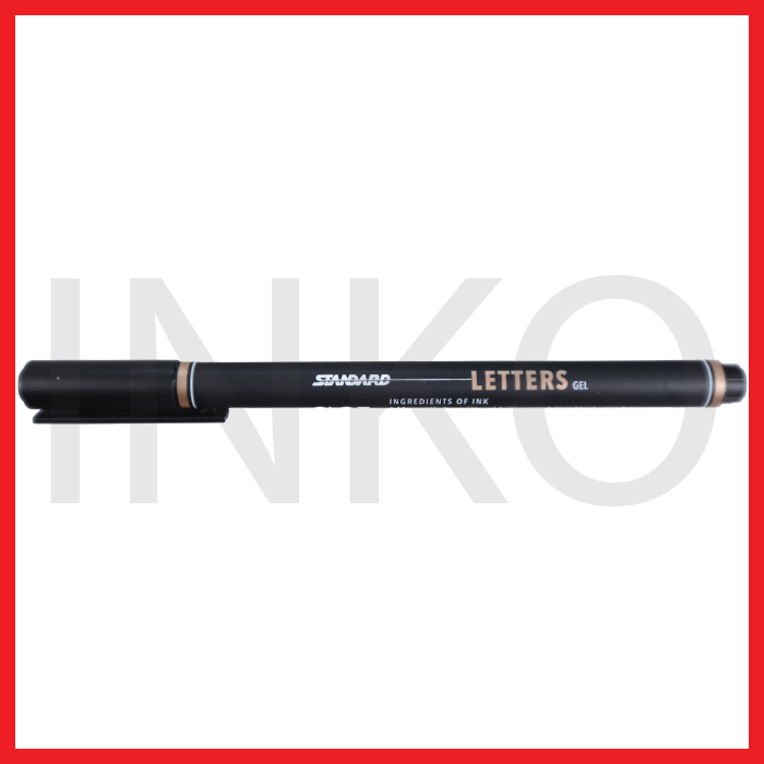 

STANDARD LETTERS GEL SL05 BLACK 12PCS