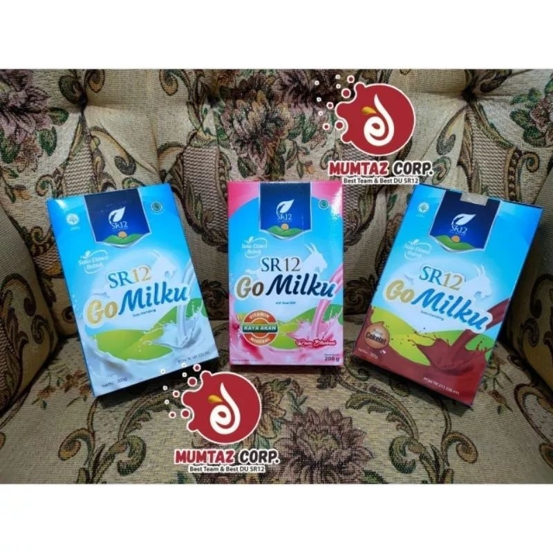 

Susu kambing etawa SR12 Go Milk ku 200 gr (READY STOK)