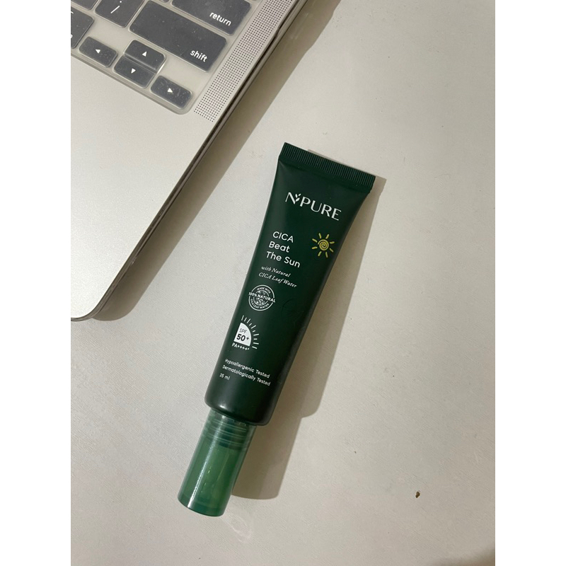 Npure cica beat the sun sunscreen