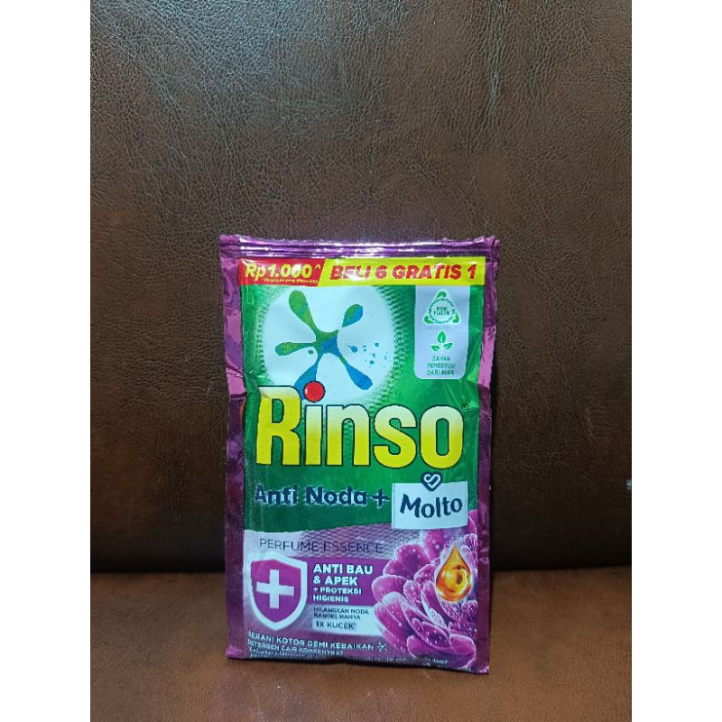 RINSO CAIR SACHET 500 1000