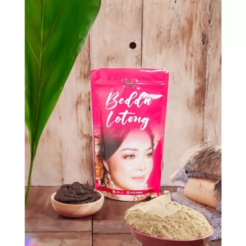 [DS] lulur bedda lotong kemasan baru VELLS BEAUTY vells beauty 450 gram BPOM lulur ampuh memutihkan