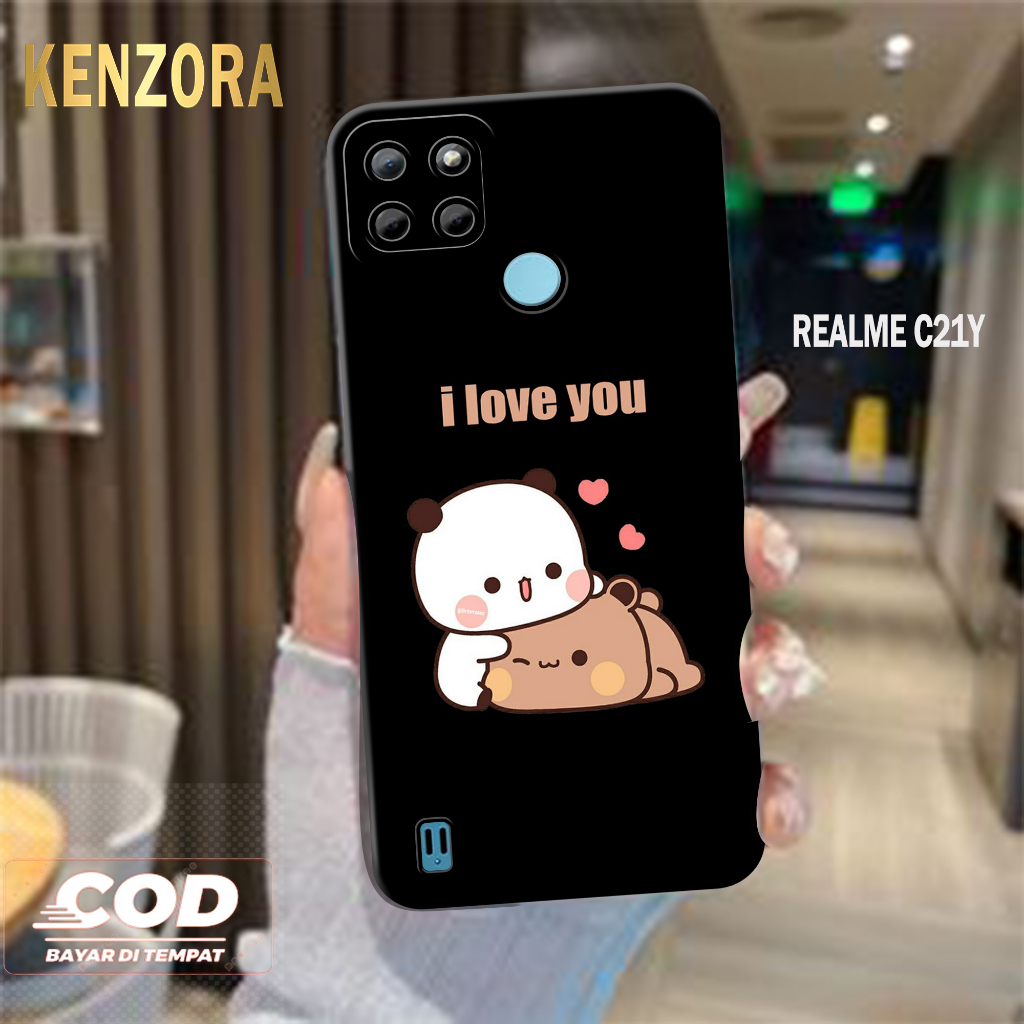 Case REALME C21Y Fashion Case Kenzora Case Kartun Cute Hardcase Softcase Kesing REALME C21Y Cover Si