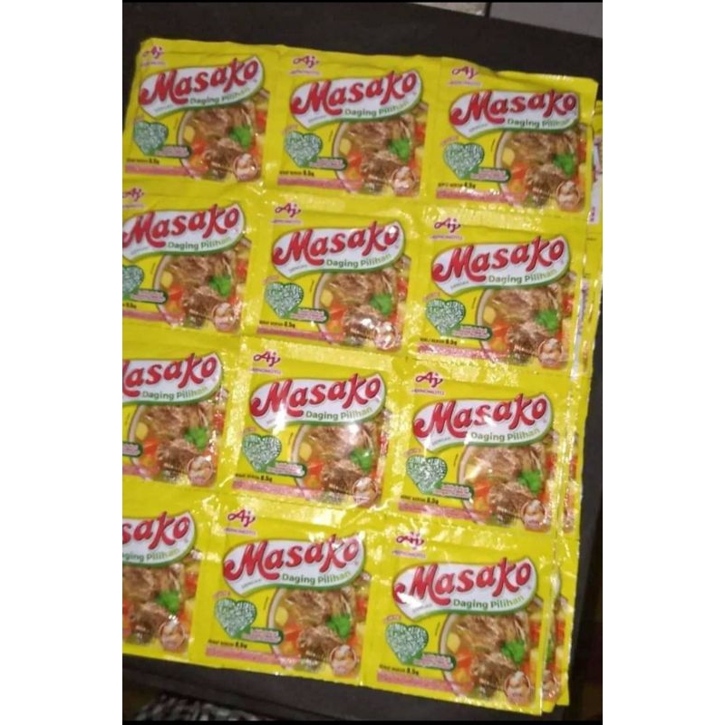 

MASAKO SAPI BUMBU PENYEDAP 8.5g#12 biji