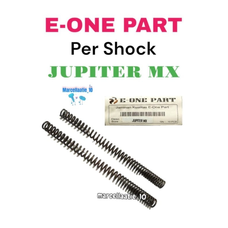 E-ONE PART PER SHOCK SHOCK DEPAN YAMAHA JUPITER MX EONE PART PERSHOK SOK DEPAN SHOCK DEPAN JUPITER M