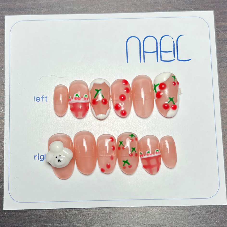 Kkuma Seventeen Scoups Press On Nails | Fake Nails | Kuku Palsu