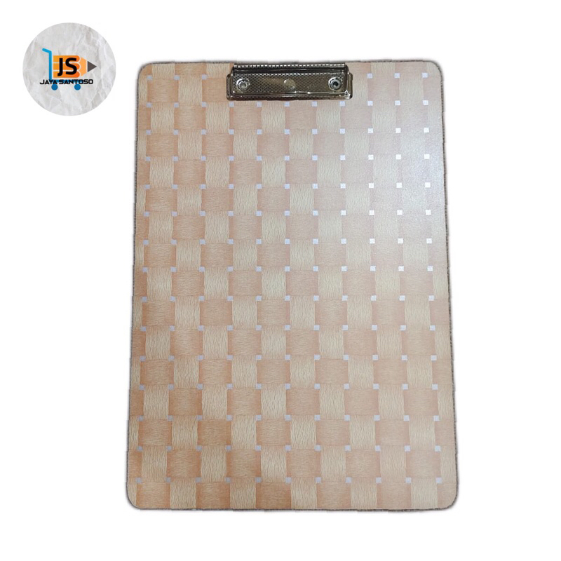 

Clip Board ClipBoard Kayu Folio F4 / Papan Jalan Kayu/ Papan Dada / Alas Ujian Ukuran Folio F4