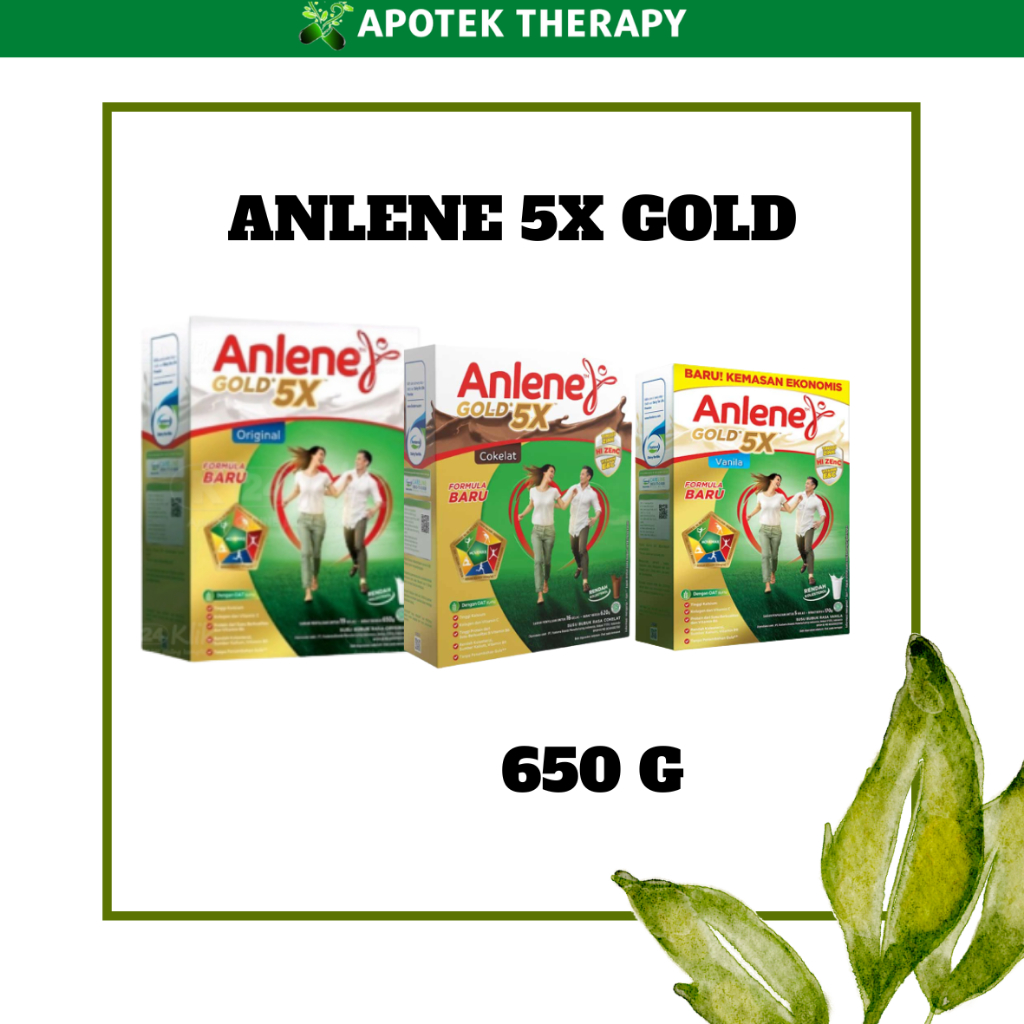 

Anlene Gold 5x 600 g 3 varian