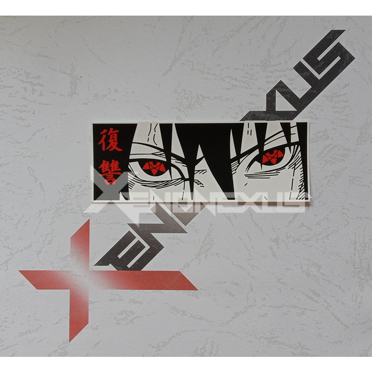 Stiker Mata Sasuke Mangekyo Sharingan - Naruto
