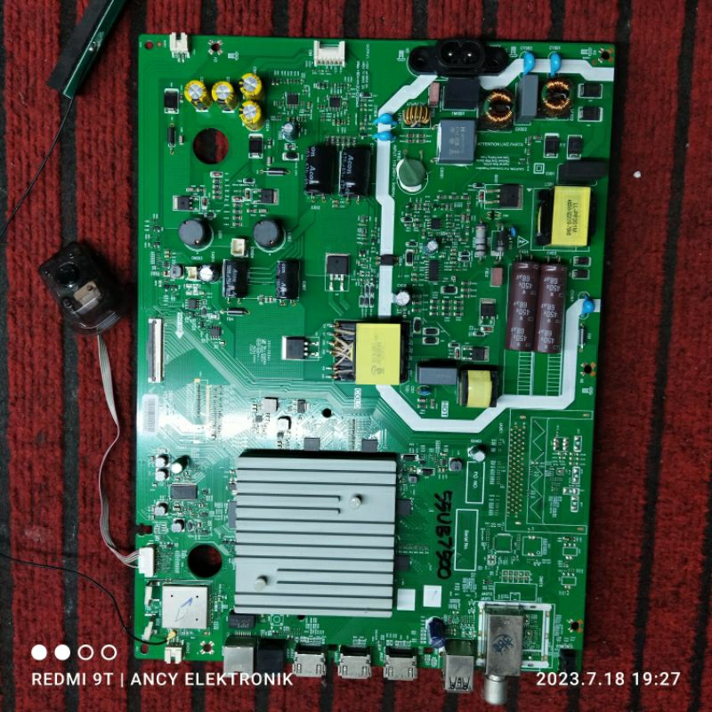 MB MAINBOARD TV ANDROID COOCAA 55UB7500