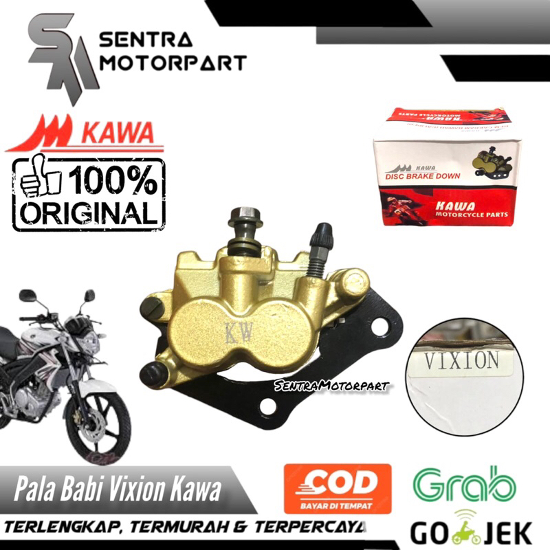 Kaliper pala babi depan vixion old lama kawa