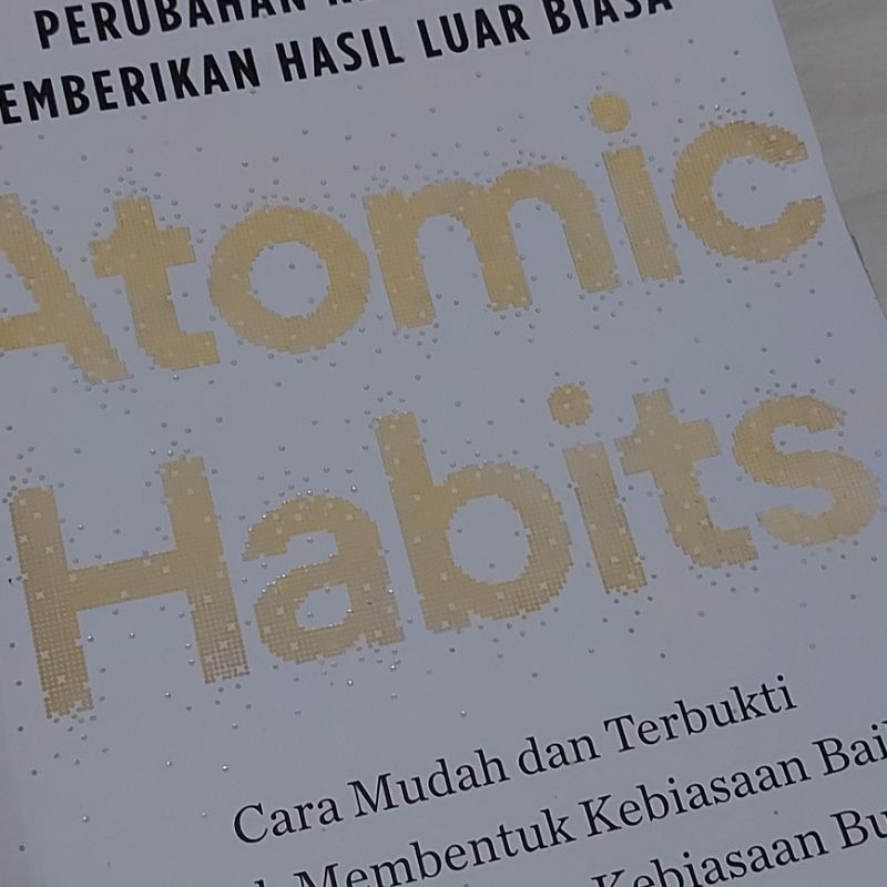 Preloved Novel Atomic Habits