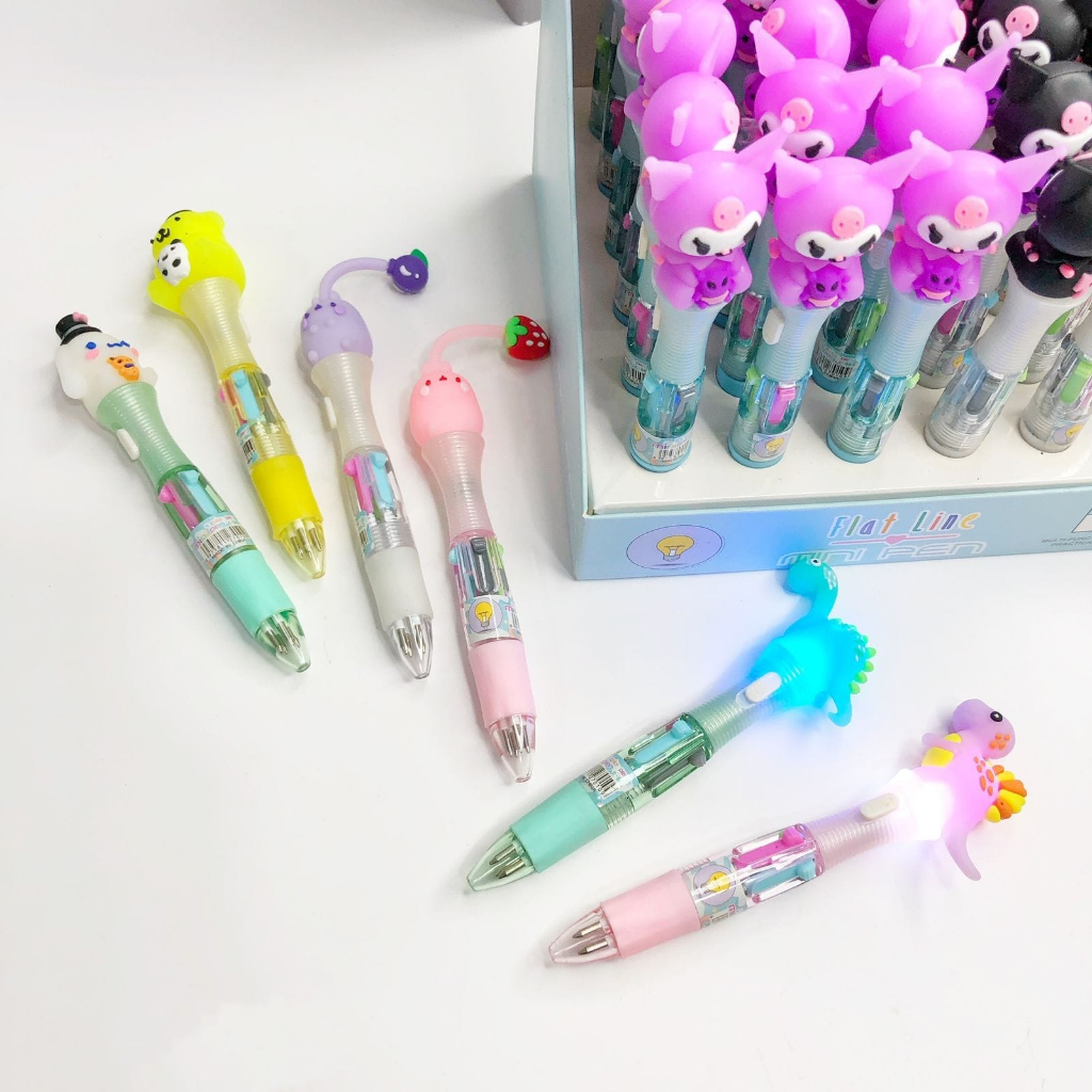 

PULPEN GEL 5 WARNA MOTIF KARAKTER / BALLPOINT GEL WARNA