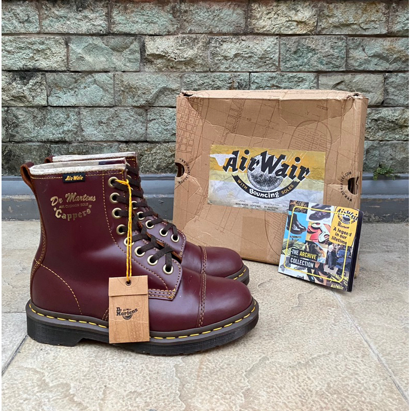 Dr Martens Cappers Oxblood Vintage Smooth | 7uk/41
