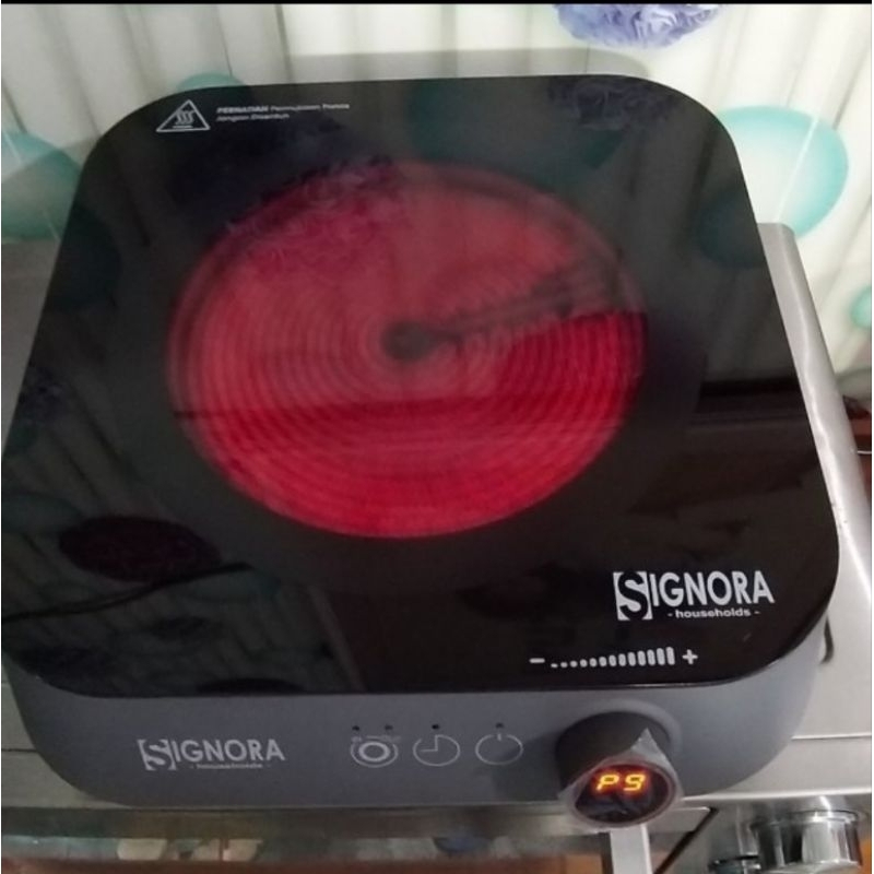 Kompor listrik Signora second