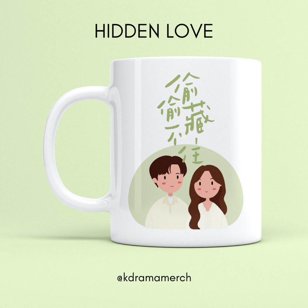 HIDDEN LOVE ZHAO LUSI CHEN ZHEYUAN MUG DRAMA CHINA / GELAS / DRAMA CHINA FANKIT / CDRAMA / MUG KERAM