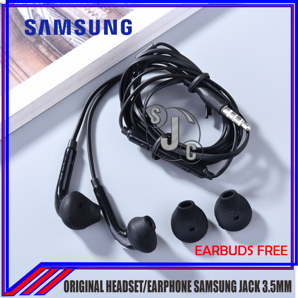 Headset Earphone Samsung Galaxy A13 A23 M22 A52s 5G M32 A22 5G M12 ORIGINAL 100% Super Bass