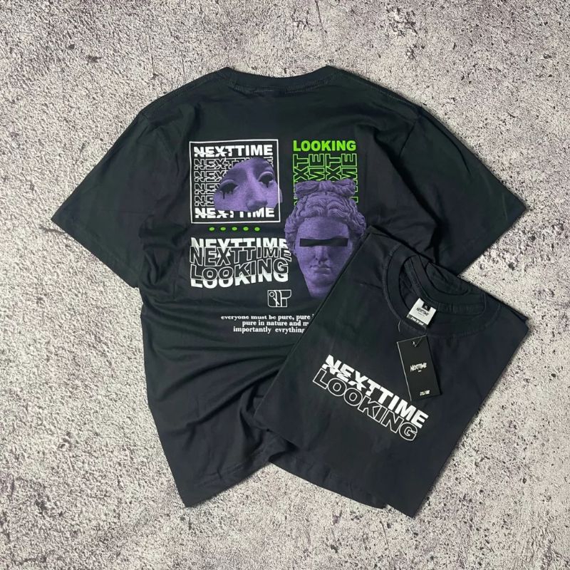 T-SHIRT DISTRO/KAOS/KAOS PRIA WANITA/SEVENKEY/NEXTIME