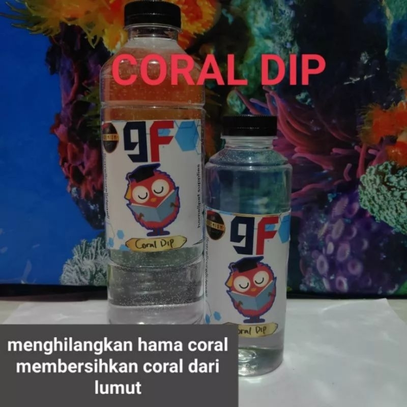 coral dip aquarium laut membasmi hama coral laut 100ml