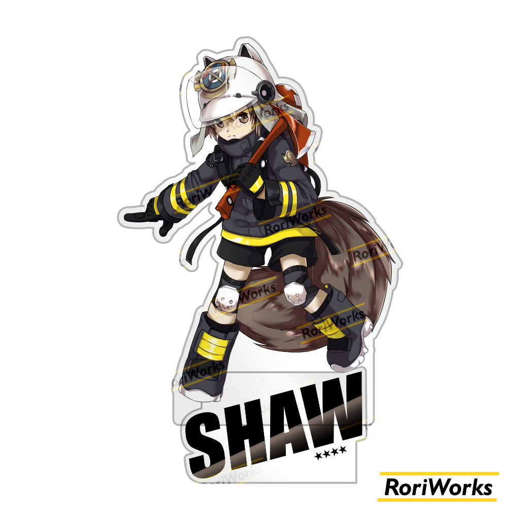 Acrylic Standee Figure Anime - Shaw | Arknights