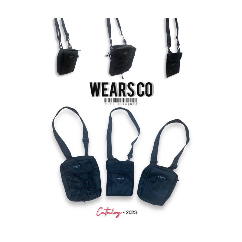 MINI SLINGBAG / TAS KECIL / TAS GENDONG PRIA DISTRO MURAH