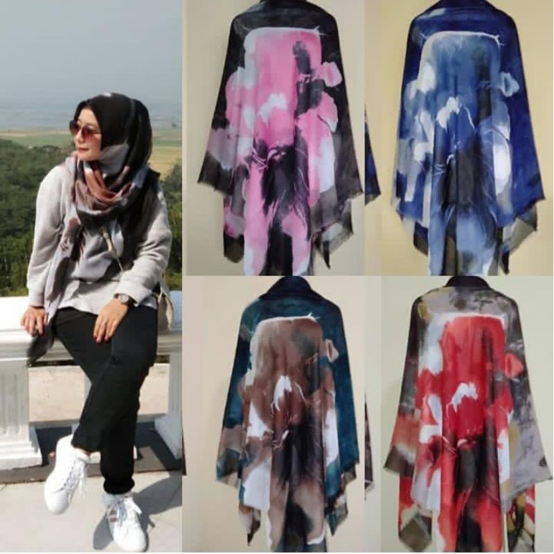 Hijab Turkey inong, hijab segiempat Turkey, Hijab Inong Scraf ORI