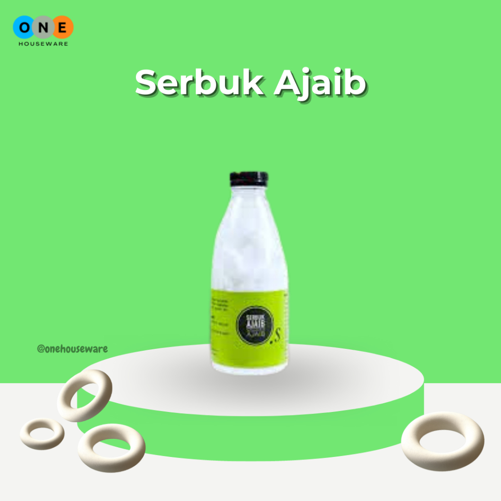 Serbuk Ajaib Pembersih Toilet, Wajan, dan Panci