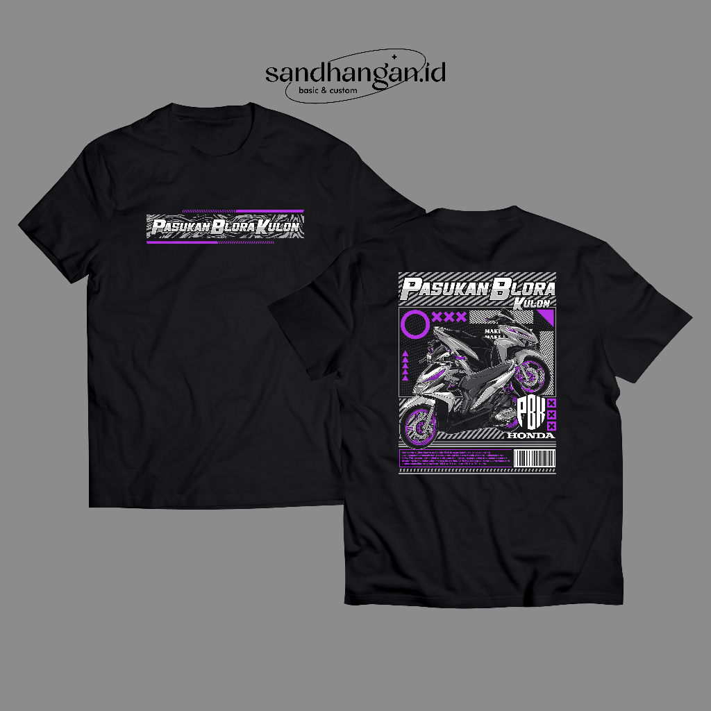 Kaos Racing Ngabers Blora Kulon / Kaos Race Vario Beat