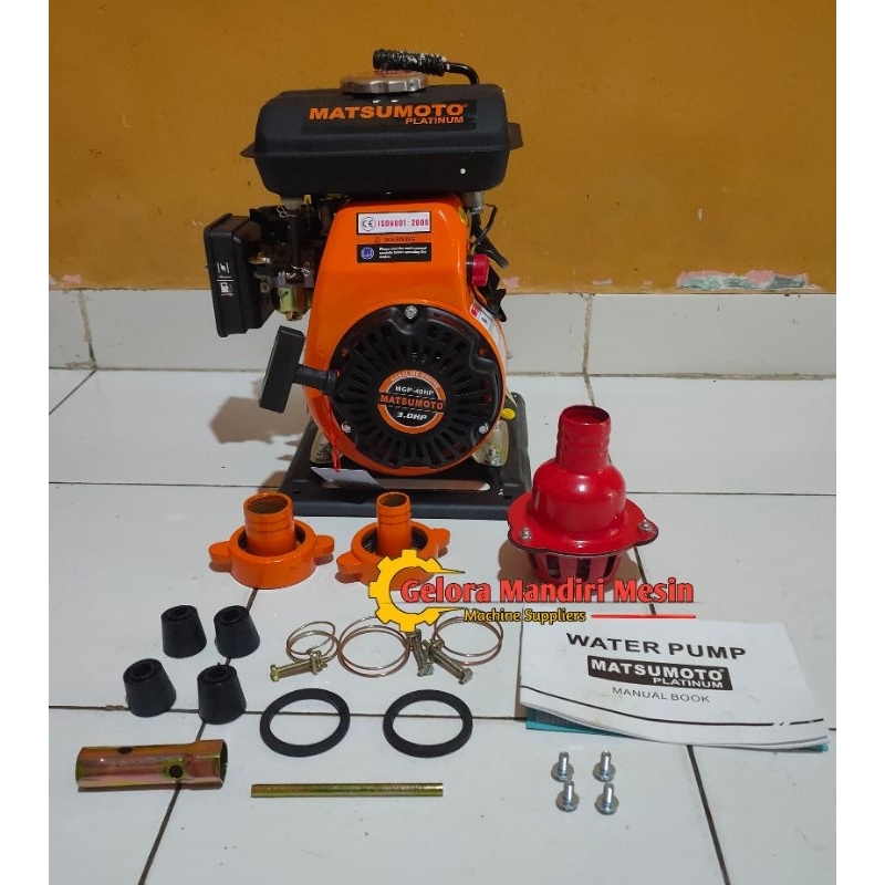 Mesin Pompa Alkon Air Jinjing Pemadam MATSUMOTO MPH 40 HP 4 Tak 3,5 PK