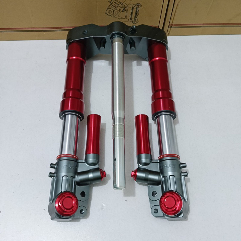 SHOCK DEPAN USD UPSIDE DOWN SHOCK UPSIDE DOWN NMAX OLD NMAX NEW MERK DELKEVIC 100% ORIGINAL