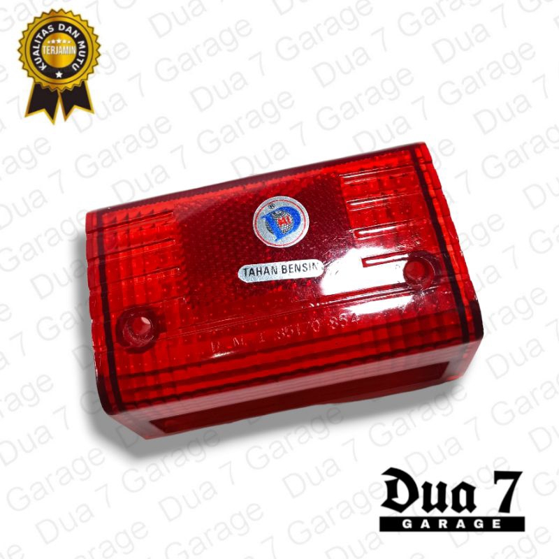 Mika kaca lampu stop belakang stoplamp lamp suzuki RC80 RC100 Bravo dkk rc 80 100